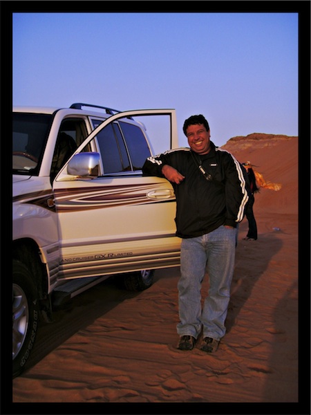 No deserto perto de Dubai