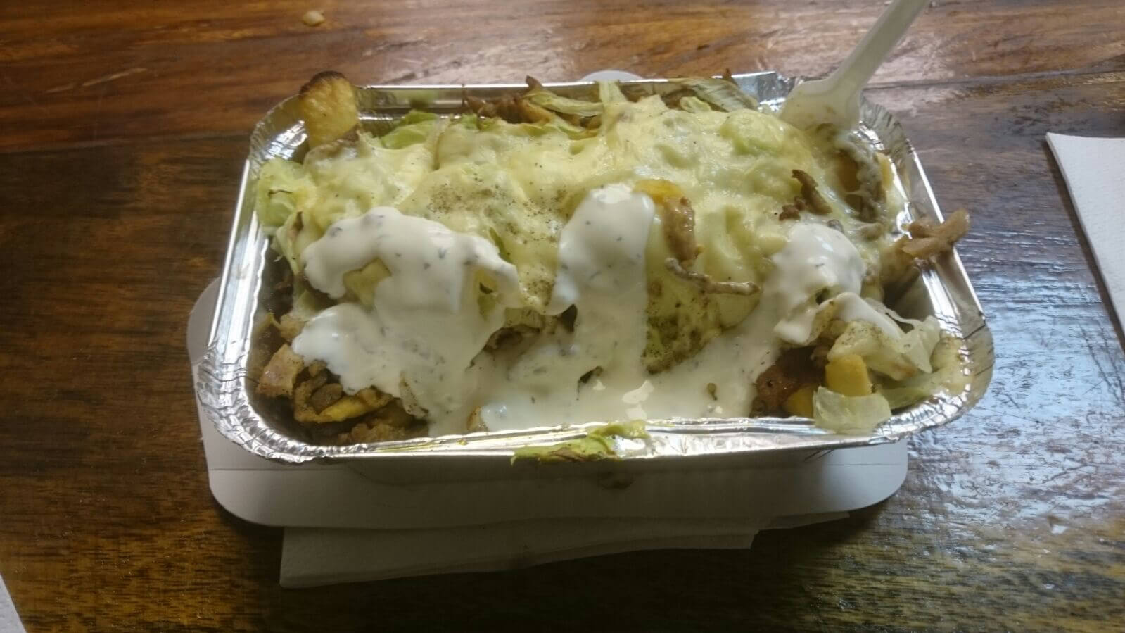 Comida na Holanda - Kapsalon