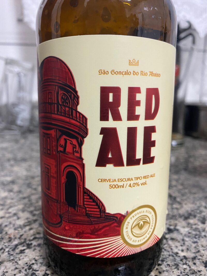 Red Ale - Cervejaria Prussia Bier - São Gonçalo do Rio Abaixo/MG