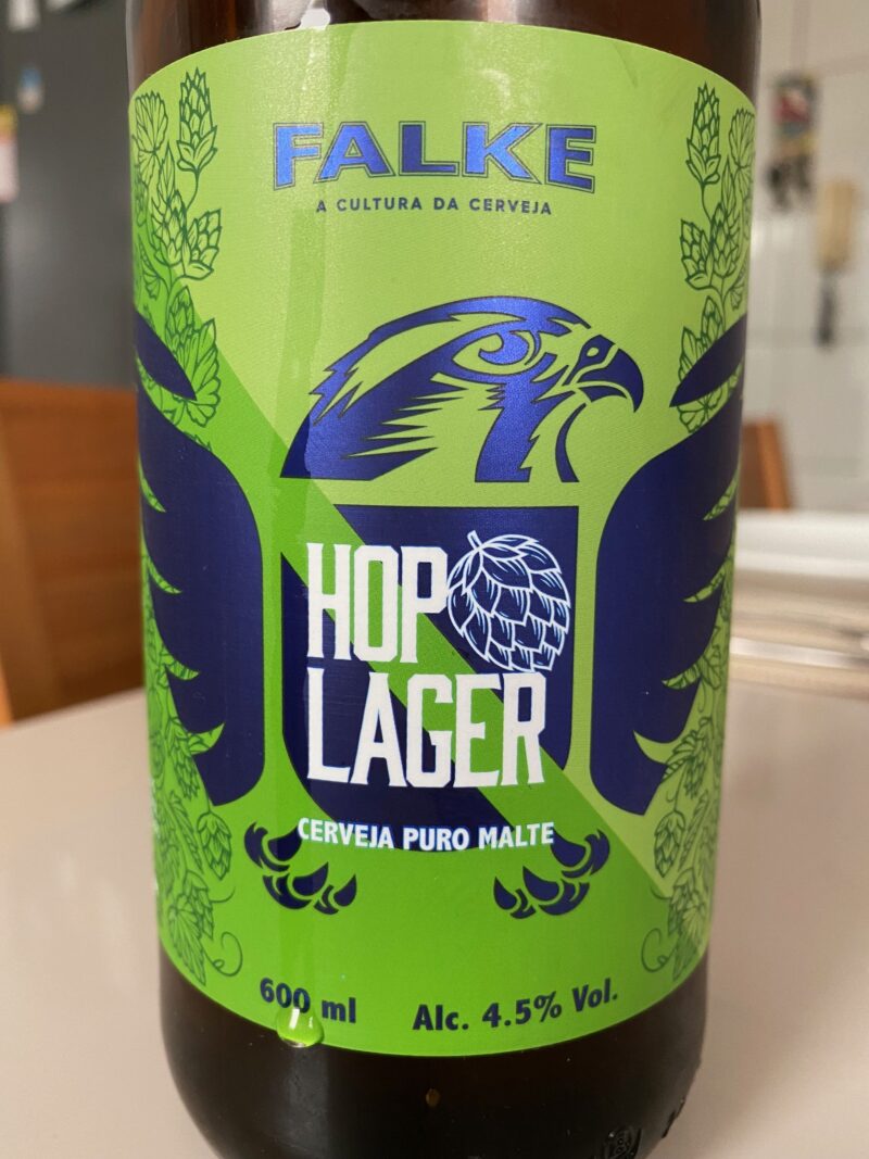 Hop Lager - Cervejaria Falke - Ribeirão das Neves/MG