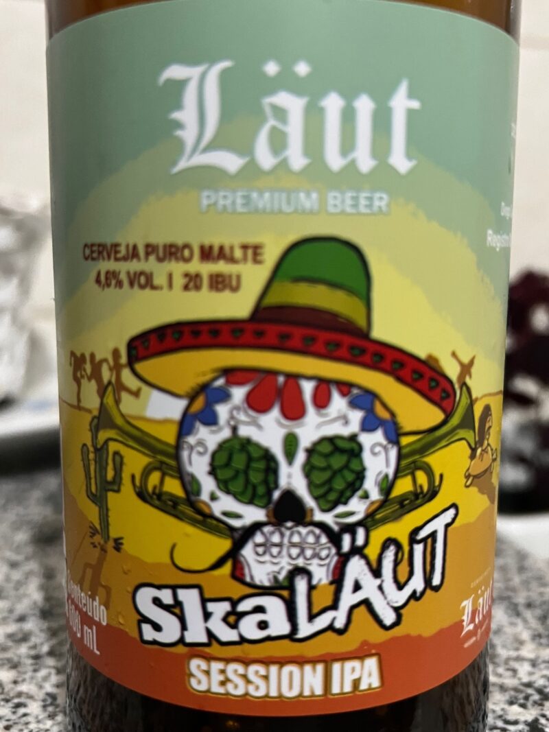 SkaLäut Session IPA - Cervejaria Läut - Ipatinga/MG